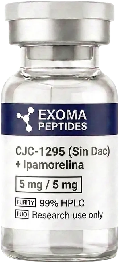 CJC-1295 (Sin DAC) + Ipamorelina 5 mg + 5 mg