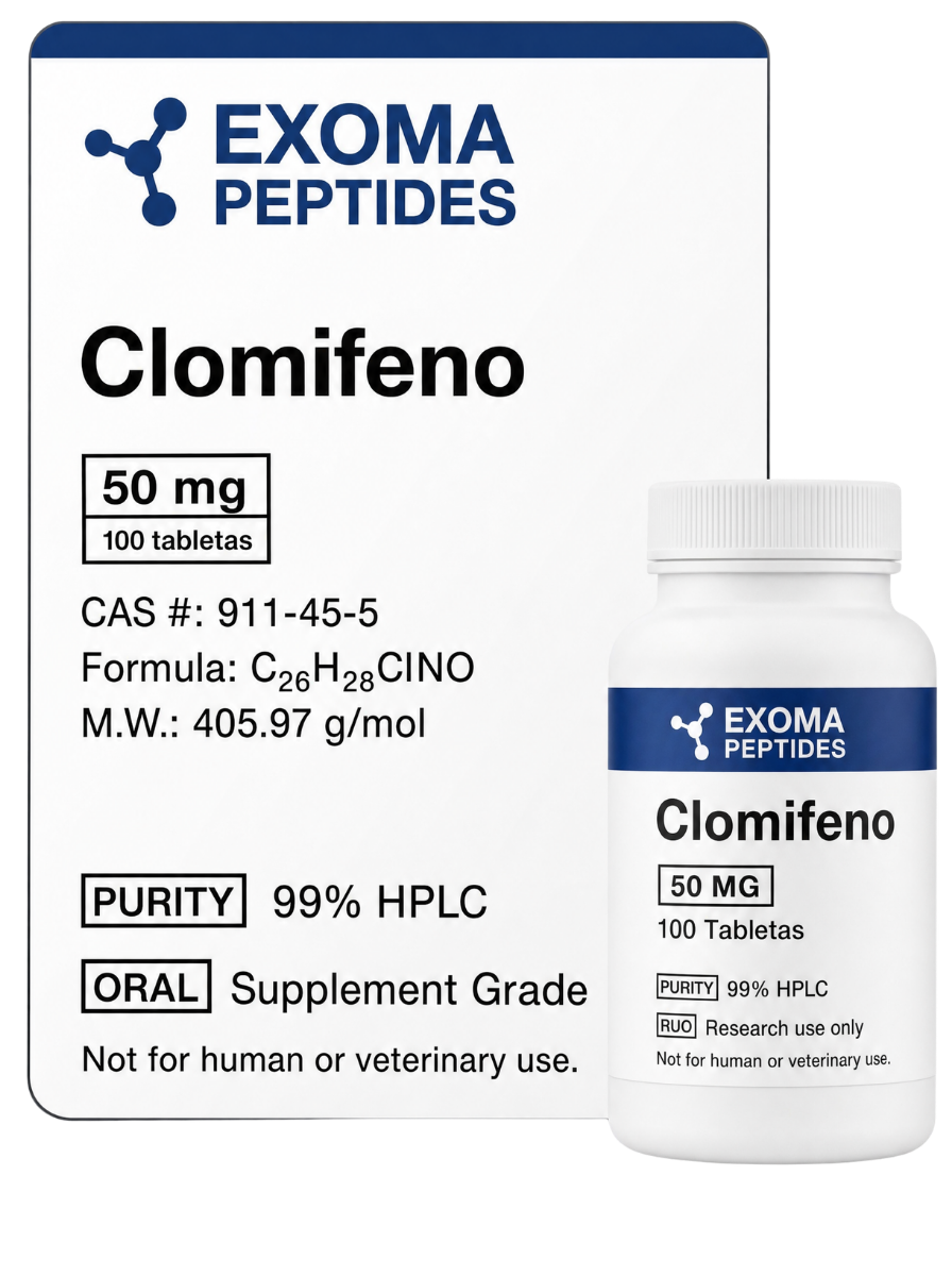 Clomifeno 50 mg × 100 tabletas