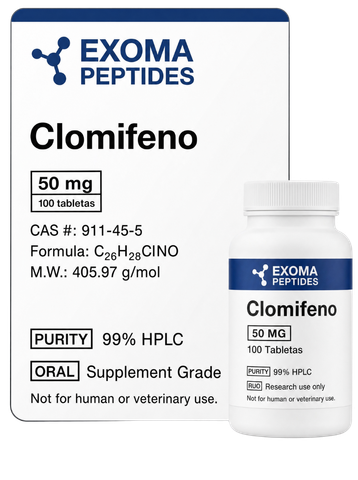 Clomifeno 50 mg × 100 tabletas