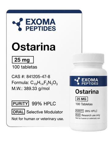 Ostarina 25 mg × 100 tabletas
