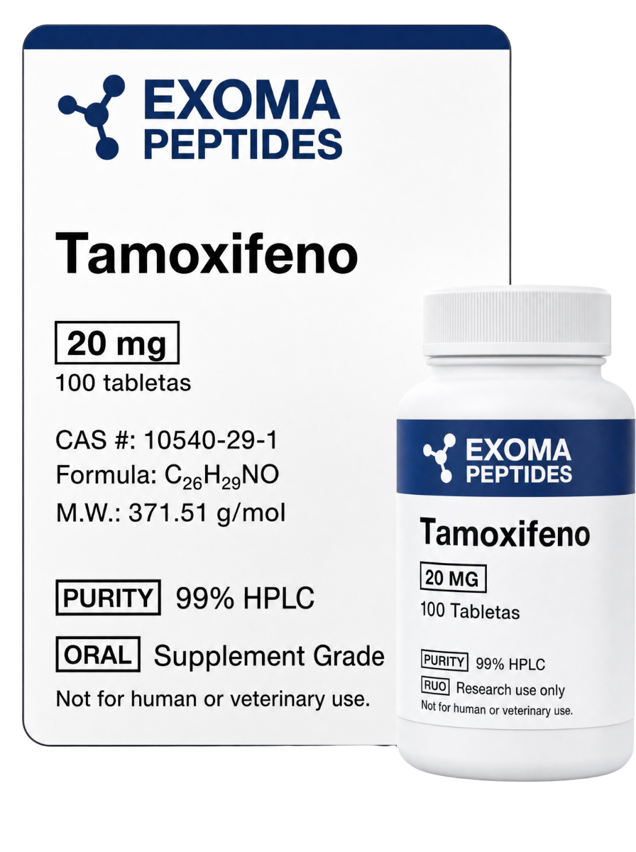 Tamoxifeno 20 mg × 100 tabletas
