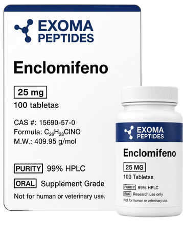 Enclomifeno 25 mg × 100 tabletas