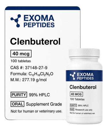 Clenbuterol 40 mcg × 100 tabletas