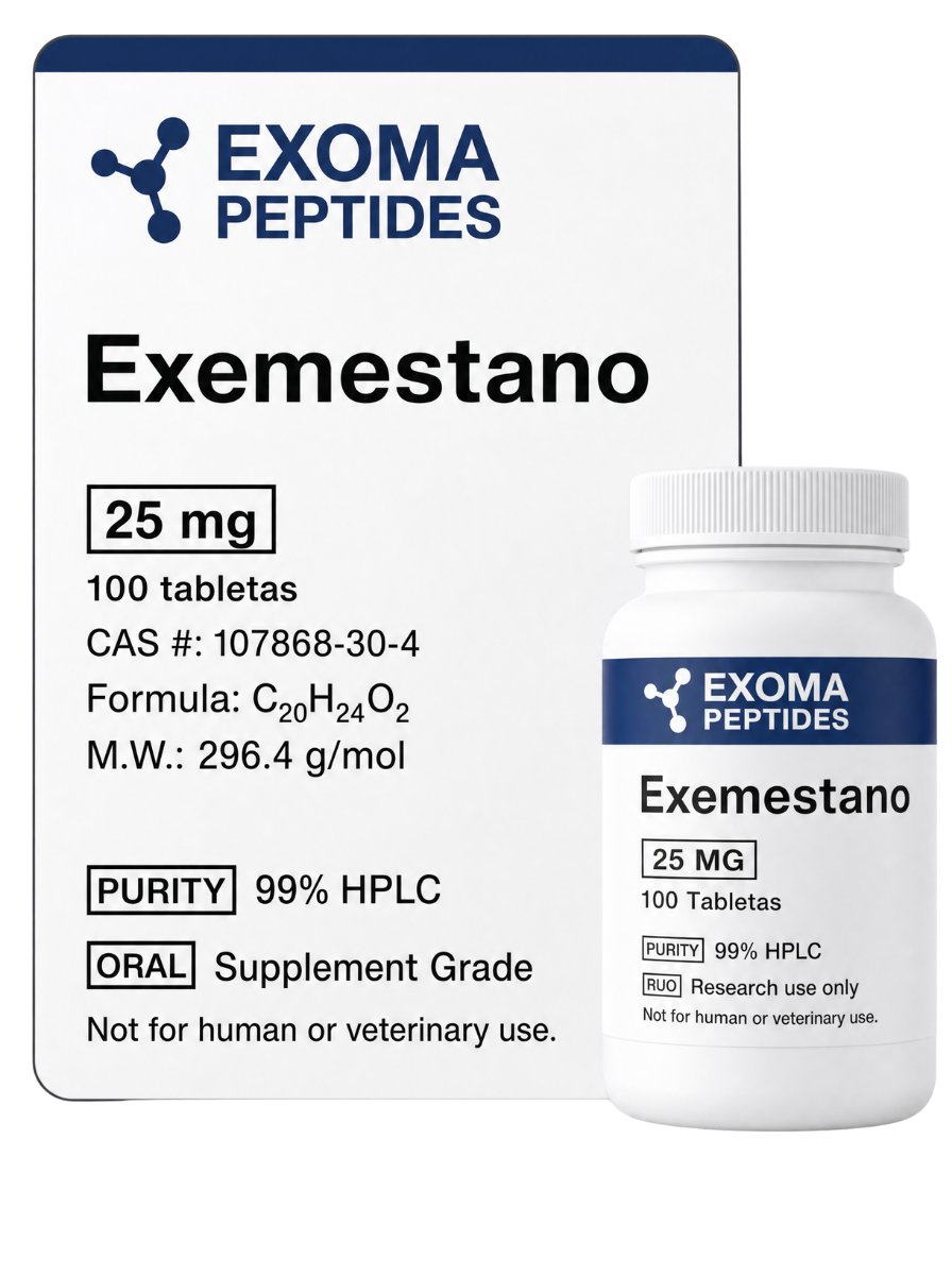Exemestano 25 mg × 100 tabletas