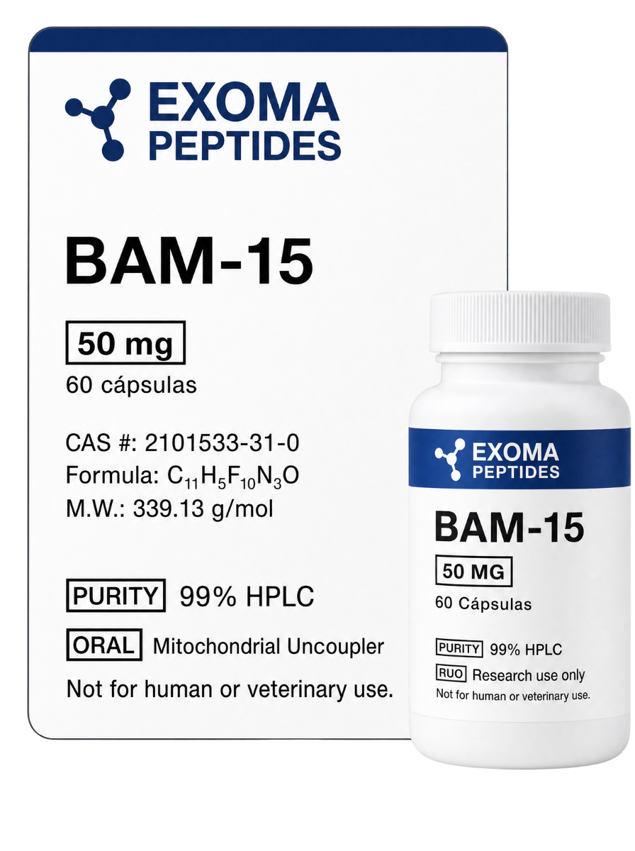 BAM-15 50 mg × 60 cápsulas
