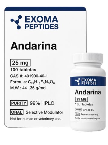 Andarina (S-4) 25 mg × 100 tabletas