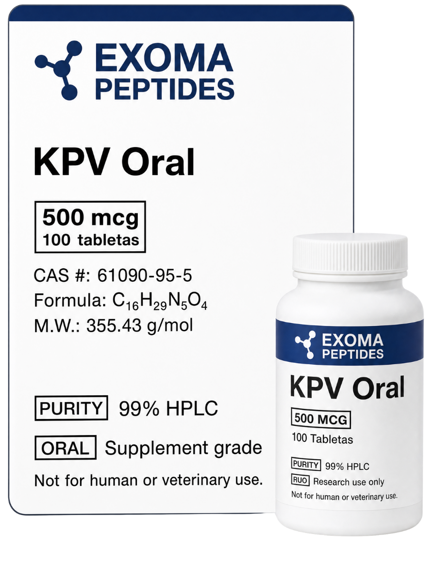 KPV 500 mcg × 100 tabletas
