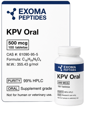 KPV 500 mcg × 100 tabletas